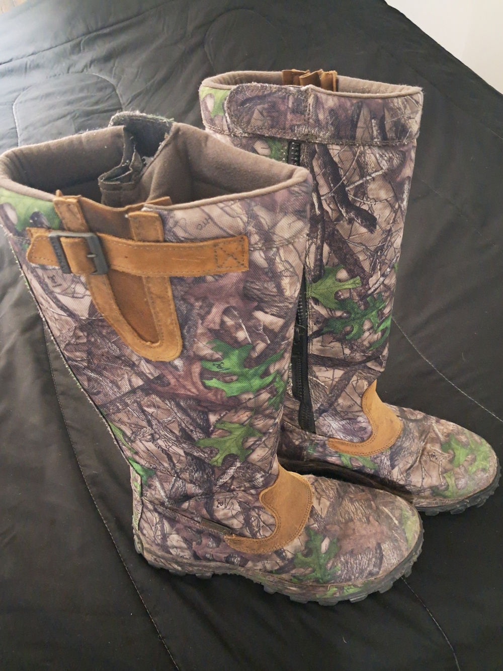 Rocky Mens 16" Snake Boot Size 10.5